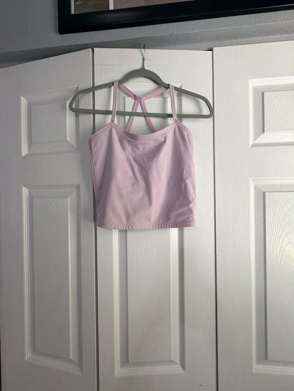 H&M SoftMove Integral-Bra Strappy Sports Tank Top